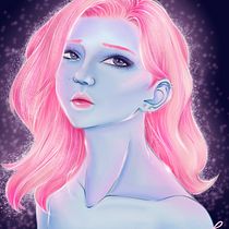 My project in Female Character Portraits in Procreate course. Projekt z dziedziny R, sunek c, frow, Ilustracja c, frowa, Malarstwo c i frowe użytkownika Lo - 27.06.2020