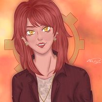Mi Proyecto del curso: Retrato de personajes femeninos con Procreate. Projekt z dziedziny  R, sunek, R, sunek c, frow, Trad, c, jna ilustracja, Ilustracja c i frowa użytkownika Ana Lizardo - 27.06.2020