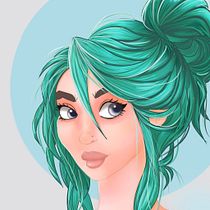 My project in Female Character Portraits in Procreate course. Projekt z dziedziny Kreat, wność, Ilustracja c, frowa, Malarstwo c, frowe i Pisanie użytkownika Claire L. Fishback - 24.06.2020
