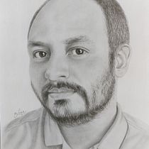 Mi Proyecto del curso: Retrato realista con lápiz de grafito. Desenho, Desenho a lápis, Desenho de retrato, e Desenho realista projeto de Anita Loya - 27.06.2020