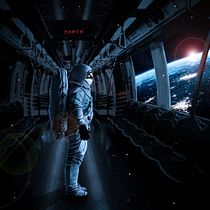 Next Stop: Earth. Artistic Drawing, and Digital Illustration project by gerybadia - 06.27.2020