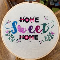 Mi Proyecto del curso: Letras bordadas: el hilo como herramienta gráfica. Embroider project by Julis Gonmu - 06.28.2020