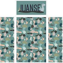 Mi Proyecto del curso: Diseño de estampados textiles. Printing project by Noelia Blanco Lapolla - 06.28.2020
