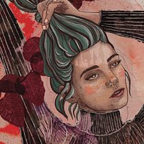 Mi Proyecto del curso: Retrato ilustrado con Procreate. Traditional illustration project by Alexx Ten - 06.28.2020
