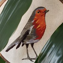 Mi Proyecto del curso: Pintar con hilo: técnicas de ilustración textil. Embroider project by Evelyn Redondo Polo - 06.28.2020