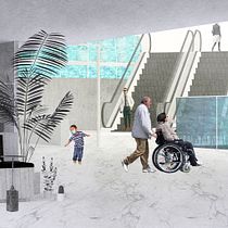 My project in Architectural Visualization Using Digital Collage course. Un projet de Illustration architecturale de wanyunzhang - 28.06.2020