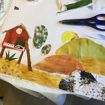 My project in Story Illustration with Paper course. Collage project by Katerina Sotiropoulou - 06.28.2020