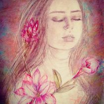 Retrato criativo em chiaroscuro com lápis. Un projet de Dessin au cra, on et Illustration traditionnelle de Tatiana Moura - 28.06.2020