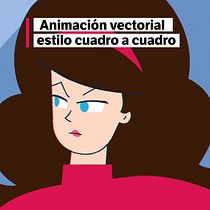 Mi Proyecto del curso: Animación vectorial estilo cuadro a cuadro con After Effects. Een project van Animatie y 2D-animatie van Kevin González - 07.07.2020