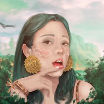 Mi Proyecto del curso: Retratos digitales de fantasía con Photoshop. Digital Illustration project by daniel.alvan - 06.28.2020
