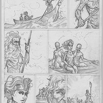 Mi Proyecto del curso: Dibujo a lápiz para cómics de superhéroes. Comic projeto de Luis Peña - 28.06.2020