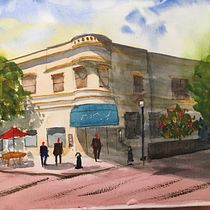 My project in Urban Landscapes in Watercolor course Ein Projekt aus dem Bereich Aquarellmalerei von rjkanz - 29.06.2020