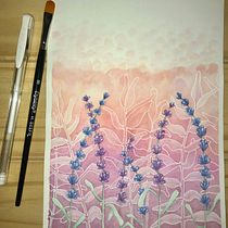 Mi Proyecto del curso: Técnicas de acuarela en negativo para ilustración botánica Ein Projekt aus dem Bereich Aquarellmalerei von Maria Jose - 10.07.2020