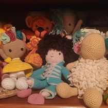 Mi Proyecto del curso: Amigurumi: creación de personajes con ganchillo Estos son mis muñecos. Sewing project by Rafael Lerida - 06.29.2020