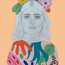 Mi Proyecto del curso: Retrato con lápiz, técnicas de color y Photoshop. Educação projeto de vanegarroyo - 29.06.2020