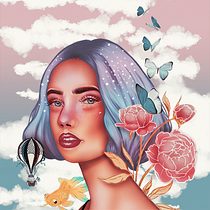 My project in Digital Fantasy Portraits with Photoshop course. Digital Drawing project by Luisa Strangis - 06.29.2020