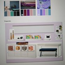 Recibidor 1 y espacio de trabajo. Un projet de Design d'intérieur de Jessica Díaz - 04.07.2020