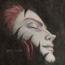 My project in Chiaroscuro Creative Portrait with Pencils course. Un projet de Dessin au cra , et on de Sasha Gloomy - 07.07.2020