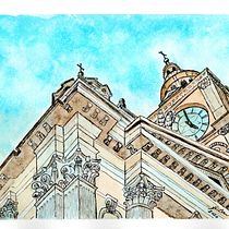 Meu projeto do curso: Desenho arquitetônico com aquarela e tinta. Pintura em aquarela, e Artes plásticas projeto de gilpanzer - 12.07.2020