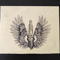 Meu projeto do curso: Tatuagem para principiantes. Tattoo Design project by manequeiroz - 06.30.2020