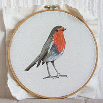 Mi Proyecto del curso: Pintar con hilo: técnicas de ilustración textil. Embroider project by Javiera Arriagada Toledo - 07.01.2020