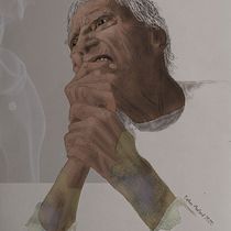 My project in Illustrated Portraits with Procreate course. Creativit, and Portrait Photograph project by Esther Matland - 07.07.2020