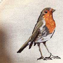 Mi Primer acercamiento al bordado: Pintar con hilo: técnicas de ilustración textil. Embroider project by Diana Sa - 07.01.2020