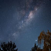 Centro Galáctico desde San Felipe, Chile. Un projet de Photographie de Esteban Grimalt - 06.07.2020