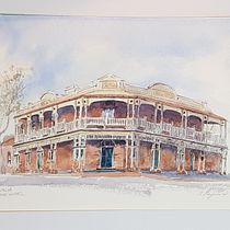 My project in Architectural Sketching with Watercolor and Ink course. Animação 2D projeto de Stef Hayward - 01.07.2020