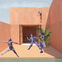 My project in Architectural Visualization Using Digital Collage course. Un projet de Collage de Magda Kantareli - 01.07.2020