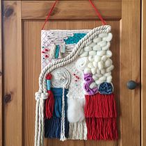 Mi Proyecto del curso: Creación de tapices bordados. Un projet de Broderie , et Art textile de Eugenie Pikhalo - 01.07.2020