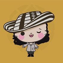 Camila Garcia version Kawaii. Character Design project by Camila Garcia - 02.02.2021