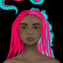 My project in Digital Fantasy Portraits with Photoshop course! . Digital Drawing, and Digital Painting project by c.parmita - 07.01.2020