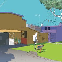 Mi Proyecto del curso: Ilustración arquitectónica: capta la personalidad de una ciudad. Architecture, Digital Architecture, Street Art, Digital Drawing, Architectural Illustration, Digital Illustration, and Digital Painting project by Miguel Escobar Toledo - 07.16.2020