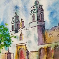 Dibujar el Templo de Guadalupe de  mi ciudad. Arquitetura projeto de Miguel Sánchez - 02.07.2020