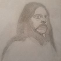 My project in Realistic Portrait with Graphite Pencil course. Desenho de retrato projeto de Tino Nalpa - 02.07.2020