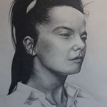 Mi Proyecto del curso: Retrato realista con lápiz de grafito. Desenho projeto de valeriags16 - 12.07.2020