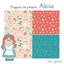 Mi Proyecto del curso: Creación y comercialización de patterns vectoriales. Projekt z dziedziny Projektowanie mod, Trad, c, jna ilustracja, Pattern design, Stemple i Business użytkownika Mas-Guindal - 05.07.2020