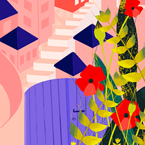 Cool project in Flat Illustration with Photoshop course. Design, Digital Drawing, Digital Illustration, Traditional illustration, and Vector Illustration project by Anastasia Kuzviesova - 07.02.2020