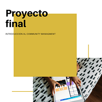Mi Proyecto del curso: Introducción al community management . Comunicação projeto de Laura Portillo - 09.07.2020
