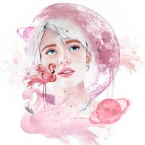Mi Proyecto del curso: Retrato ilustrado en acuarela. Un projet de Aquarelle de delfijackson25 - 02.07.2020