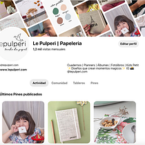 Mi Proyecto del curso: Pinterest Business como herramienta de marketing. Design project by solaguirrepini - 07.03.2020