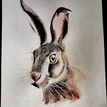 Mi Proyecto del curso: Técnicas experimentales de acuarela para principiantes . Watercolor Painting project by Dennis Viquez Segura - 07.03.2020