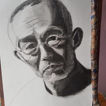 Mi Proyecto del curso: Retrato realista con lápiz de grafito. Desenho a lápis, Desenho artístico, Desenho de retrato, e Desenho realista projeto de abel760315 - 04.07.2020