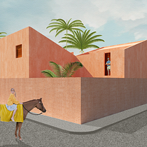 Mi Proyecto del curso: Representación gráfica de proyectos arquitectónicos. Un projet de Architecture, Architecture numérique , et Architecture d'intérieur de Gabriela Carbajal - 07.07.2020