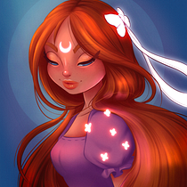 My project in Female Character Portraits in Procreate course. Projekt z dziedziny Animacje 2D,  R, sunek art, st, czn, R, sunek c, frow, Ilustracja c, frowa,  R, sunek, Trad, c i jna ilustracja użytkownika Cindy Ivy - 04.07.2020