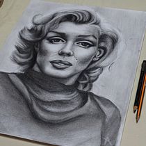 Mi Proyecto del curso: Retrato realista con lápiz de grafito. Desenho de retrato projeto de Bety - 23.08.2020