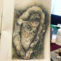 Mi Proyecto del curso: Técnicas de ilustración artística con grafito. Pencil Drawing, Traditional illustration, Botanical Illustration, and Children's Illustration project by pecescd - 07.04.2020