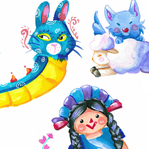 Mi Proyecto del curso: Técnicas de ilustración para desbloquear tu creatividad. Traditional illustration, and Children's Illustration project by Alicia González - 07.05.2020