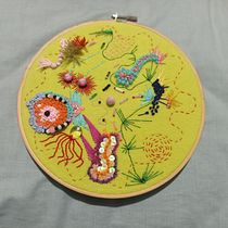 Mi Proyecto del curso: Bordado y personalización de accesorios . Embroider project by alexandra12 - 07.06.2020